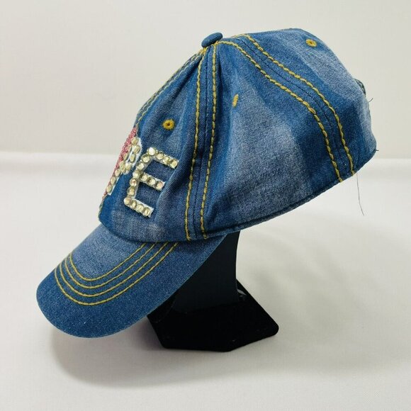 Hat Republic Hope Breast Cancer Baseball Cap Trucker Embroidery Pink Ribbon Stud - Picture 3 of 12